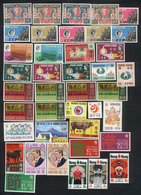 HONG KONG: Lot Of Unused Stamps, Most Are Complete Never Hinged Sets And Some Lightly Hinged, All Of Very Fine Quality A - Andere & Zonder Classificatie