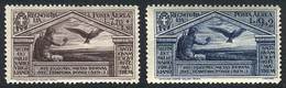 ITALY: Yv.23/24, 1930 Virgil, The Two High Values Of The Set, Mint Never Hinged, Superb, Catalog Value Euros 280. - Unclassified