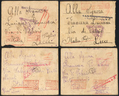 ITALY: PRISONERS OF WAR MAIL: 11 Covers (1 Or 2 With Their Original Letters) Sent By Italian Prisoners Of War In Austria - Zonder Classificatie