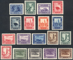SOMALIA: Sc.138/155, 1932 Complete Set Of 18 Values, Lightly Hinged, Very Fine Quality (Sc.148 Without Gum, Not Consider - Somaliland (Protectorat ...-1959)