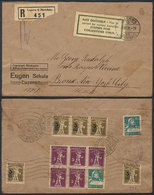 SWITZERLAND: Registered Cover Sent From Luzern To New York On 3/MAR/1931, VF Quality! - Other & Unclassified