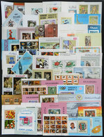 WORLDWIDE: More Than 90 VERY THEMATIC Souvenir Sheets, MNH And Of Excellent Quality, Several IMPERFORATE, HIGH CATALOG V - Andere & Zonder Classificatie