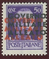 ITALIA - OCC. ANGLO-AMERICANA NAPOLI SASS. P12 NUOVO - Britisch-am. Bes. Neapel