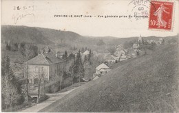 FONCINE LE HAUT   JURA  39- CPA VUE GENERALE  PRISE DU ROCHERAY - Sonstige & Ohne Zuordnung