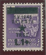 ITALIA - OCC. JUGOSLAVA DI TRIESTE SASS. 5a NUOVO - Ocu. Yugoslava: Trieste