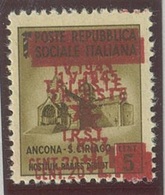 ITALIA - OCC. JUGOSLAVA DI TRIESTE SASS. 1bc NUOVO - Yugoslavian Occ.: Trieste