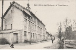 FONCINE LE HAUT   JURA  39- CPA L'USINE CHATEAU - Other & Unclassified