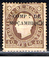 MOZAMBIQUE 40 // YVERT 6 (DENT 12 1/2) // 1892-94 - Mozambique