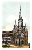 Sherbrooke Québec - Church St. John The Baptist - Église Saint-Jean-Baptiste - Written 1946 - Stamp - 2 Scans - Sherbrooke