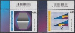 !a! GERMANY 2020 Mi. 3536-3537 MNH SET Of 2 SINGLES From Upper Left Corners - Optical Illusions - Unused Stamps