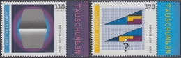 !a! GERMANY 2020 Mi. 3536-3537 MNH SET Of 2 SINGLES W/ Right Margins (b) - Optical Illusions - Unused Stamps