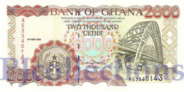 GHANA 2000 CEDIS 1998 PICK 33c UNC - Ghana