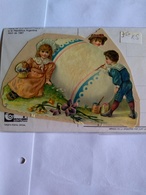 Decoupis Oblaten Victorian Scraps Early 1890 German  Original Backing Paper Giant 9*13 Cmt - Di Pasqua