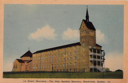 Delcampe - Sherbrooke Québec - Seminary - Grand Séminaire - Clergy Clergé Religion Architecture - Unused - 2 Scans - Sherbrooke