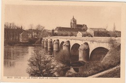 DOLE  JURA  39- CPA SEPIA  LE PONT SUR LE DOUBS - Dole