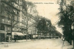 Cpa PARIS XIV - Avenue D' Orléans ( N° 12, Aujourd'hui Naf Naf Undiz ) - Arrondissement: 14