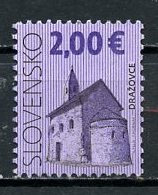 Slovaquie - Slovakia - Slowakei 2009 Y&T N°528 - Michel N°604 (o) - 2,00€ église De Drazovce - Oblitérés