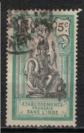 INDE         N°  YVERT   29   ( 1 )      OBLITERE       ( OB 07/11 ) - Used Stamps