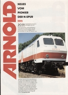 Catalogue ARNOLD 1991 NEUES VOM PIONIER DER N-SPUR - German