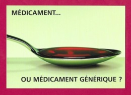 CPM.    Cart'com.   Santé.  Médicament....ou Médicament Générique ?  Laboratoire RPG.   Postcard. - Santé