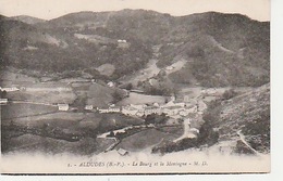 20 / 4 / 52. -   ALDUDES  ( 64 )  LE  BOURG  ET  LA  MONTAGNE  - CPA - Aldudes