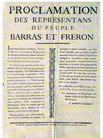 LES MURAILLES  DE LA REVOLUTION  FRANCAISE PROCLAMATION CPM TBE 24 - Evènements