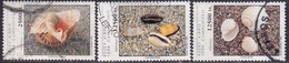 Turkish Cyprus 1994 SG #385-87 Compl.set Used Sea Shells - Used Stamps