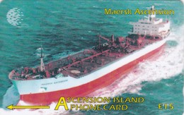 Ascension, 268CASB, Maersk Ascension, Ship, 2 Scans. - Isole Ascensione