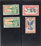 Grèce Année 1933 PA N°12* ,N°8*,N°8 Et N°11 Oblitérés - Usati