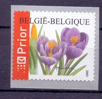 Belgie - ^ 2003 - OBP - **  Rolzegel 107   - Crocus -  Bloemen -  Andre Buzin - Francobolli In Bobina