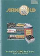 Catalogue ARNOLD 40 Jahre N Spur 2000 Neuheiten 1:160 - Deutsch