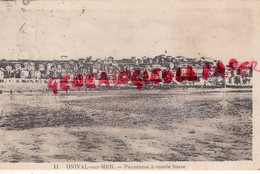 80  - ONIVAL SUR MER - PANORAMA A MAREE BASSE  -SOMME - Onival