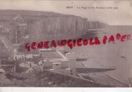 80  - AULT - LA PLAGE ET LES FALAISES COTE SUD -SOMME - Ault