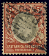 EAST AFRICA AND UGANDA 1904 5 A. (SG 24) USED OFFER! - Herrschaften Von Ostafrika Und Uganda