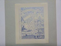 Ex-libris Illustré XIXème - JEAN F. VERSTEN - Dess. Par Fritz Schöttelndreier, à Amsterdam, 1894 - Ex-libris