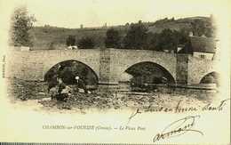 23    Creuse   Chambon Sur Voueize   Le Vieux Pont     Lavandieres - Chambon Sur Voueize