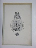 Grand Ex-libris Illustré XIXème - VOSTERMAN VAN OIJEN - Bookplates