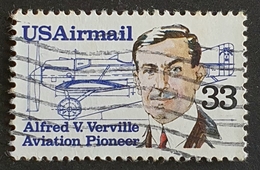 Airmail, Alfred V.Verville, United States Of America, USA, Used - 2b. 1941-1960 Nuovi