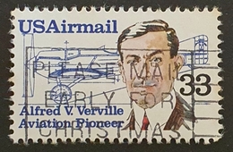 Airmail, Alfred V.Verville, United States Of America, USA, Used - 2b. 1941-1960 Nuovi