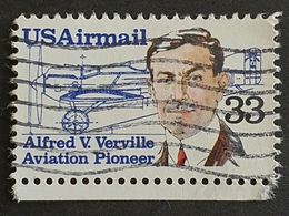 Airmail, Alfred V.Verville, United States Of America, USA, Used - 2b. 1941-1960 Nuovi