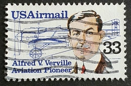Airmail,  #C 113, Alfred V.Verville, United States Of America, USA, Used - 2b. 1941-1960 Nuovi