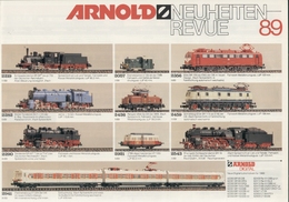 Catalogue ARNOLD NEUHEITEN REVUE 1989 - Duits