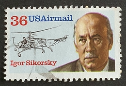 Airmail,  #C 119, Igor Sikorsky, United States Of America, USA, Used - 2b. 1941-1960 Ongebruikt