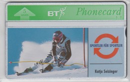 UNITED KINGDOM 1993 ALPINE SKIING KATJA SEIZINGER - BT Emissions Etrangères