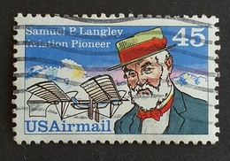 Airmail, #C118, Samuel P. Langley, United States Of America, USA, Used - 2b. 1941-1960 Nuovi