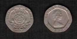 GREAT BRITAIN  20 PENCE 1982 (KM # 931) #5565 - 20 Pence