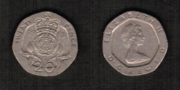 GREAT BRITAIN  20 PENCE 1983 (KM # 931) #5571 - 20 Pence