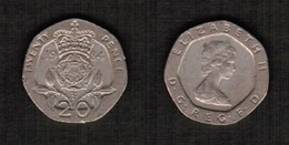 GREAT BRITAIN  20 PENCE 1984 (KM # 931) #5572 - 20 Pence