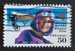 Airmail, #C128, Harriet Quimby , United States Of America, USA, Used - 2b. 1941-1960 Nuevos