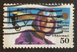 Airmail, #C128, Harriet Quimby , United States Of America, USA, Used - 2b. 1941-1960 Nuovi